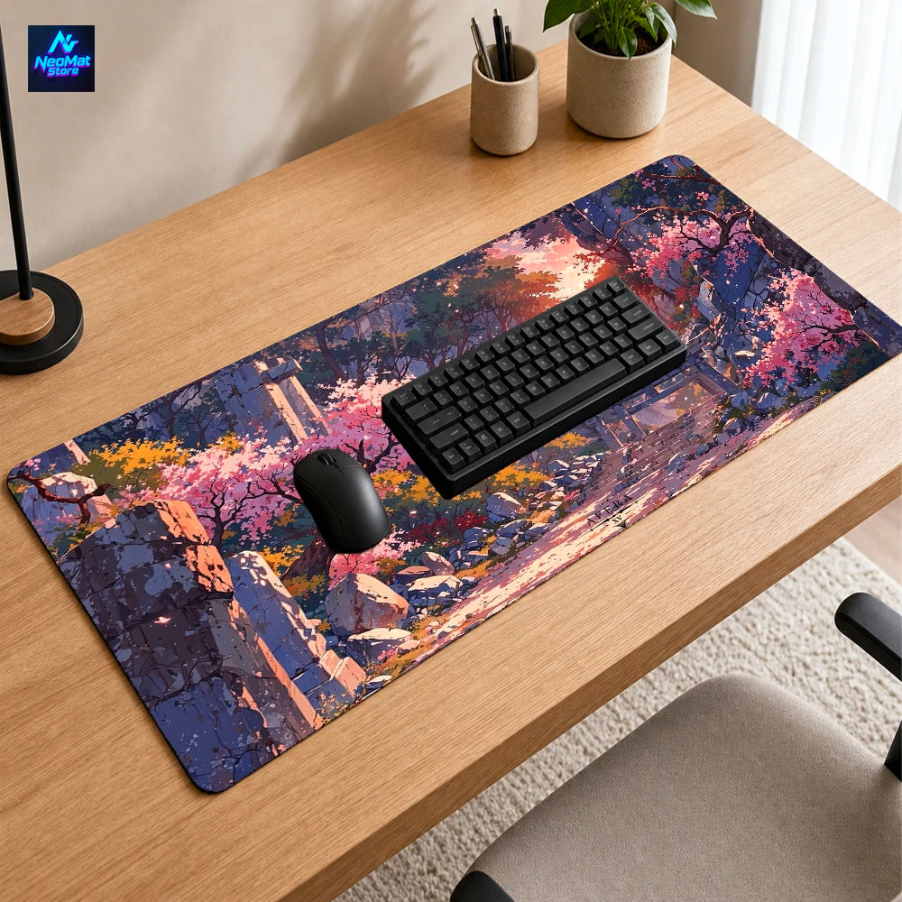 BERTALANFFY Japanese Sakura Gaming Mouse Pad Desk Mat