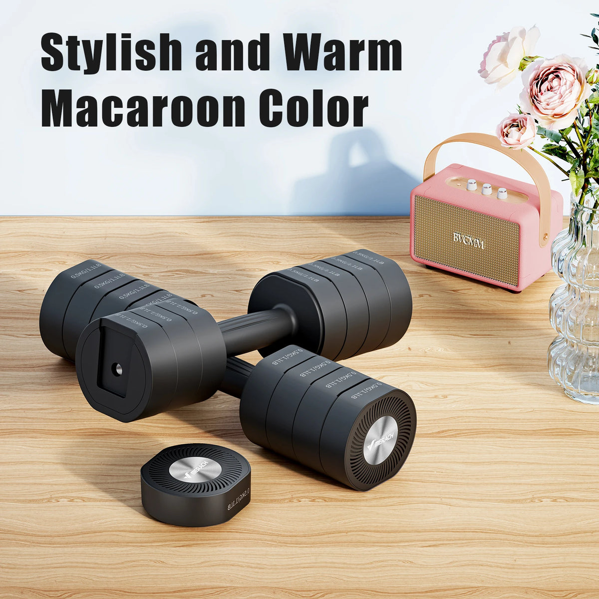 MERACH Adjustable Dumbbell Set With Quick Switch Safety Lock
