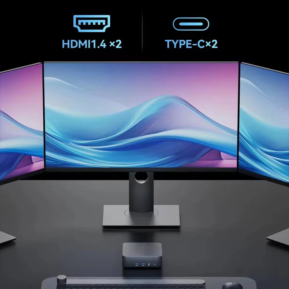 Windows 11 Pro Intel Core Gaming Mini PC Desktop Computer