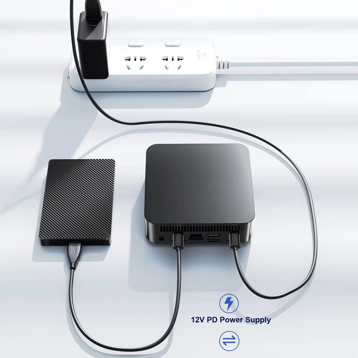 Windows 11 Pro Intel Core Gaming Mini PC Desktop Computer