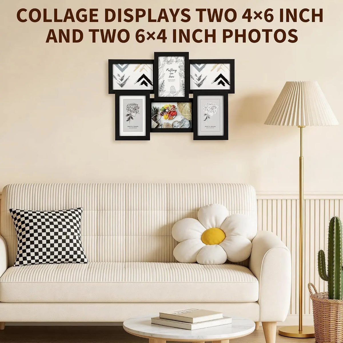 Collage Photo Frame Set for Home Wall Display and Memories