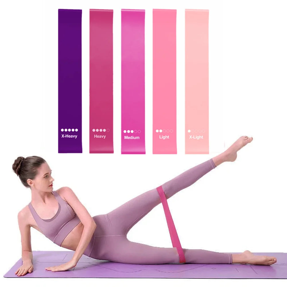 Resistance Exercise Loop Bands for Fitness Yoga and Strength Training