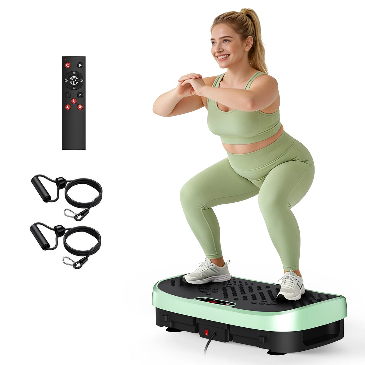 Vibration Plate Exercise Machine For Whole Body Fitness And Balance