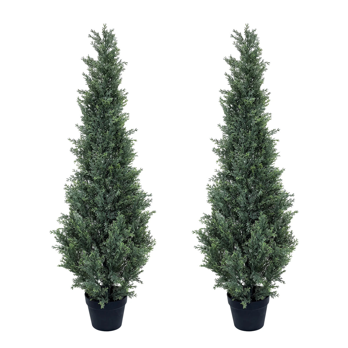 Artificial Cedar Topiary Trees for Indoor and Outdoor Decor