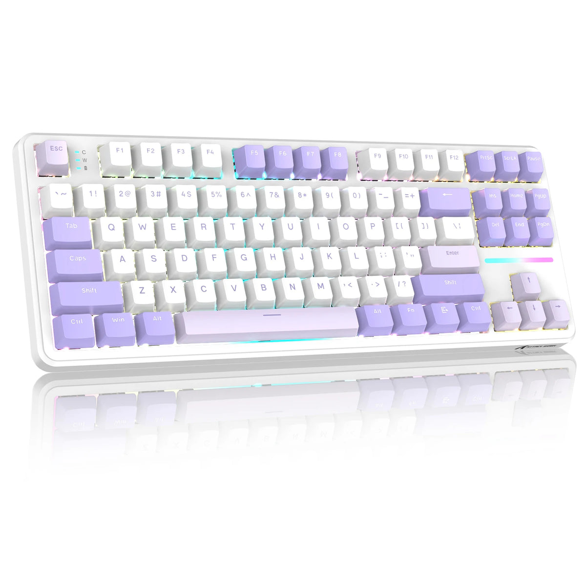 Attack Shark X87 Wireless Mechanical Gaming Keyboard Tri Mode Connectivity