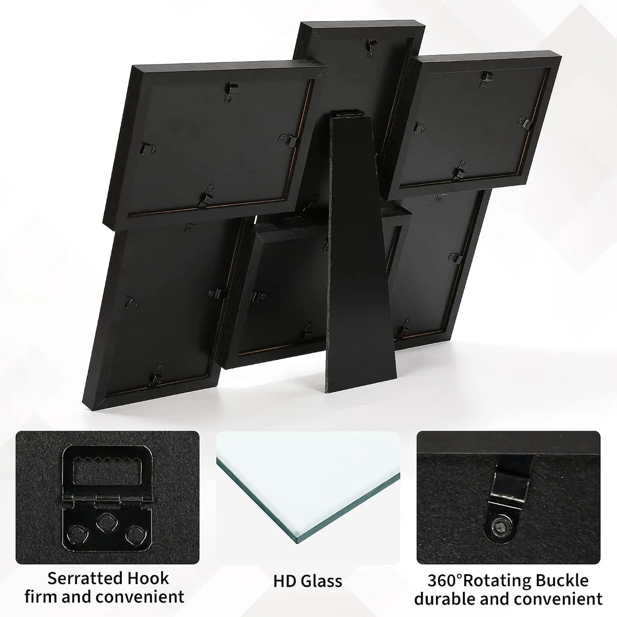 Collage Photo Frame Set for Home Wall Display and Memories