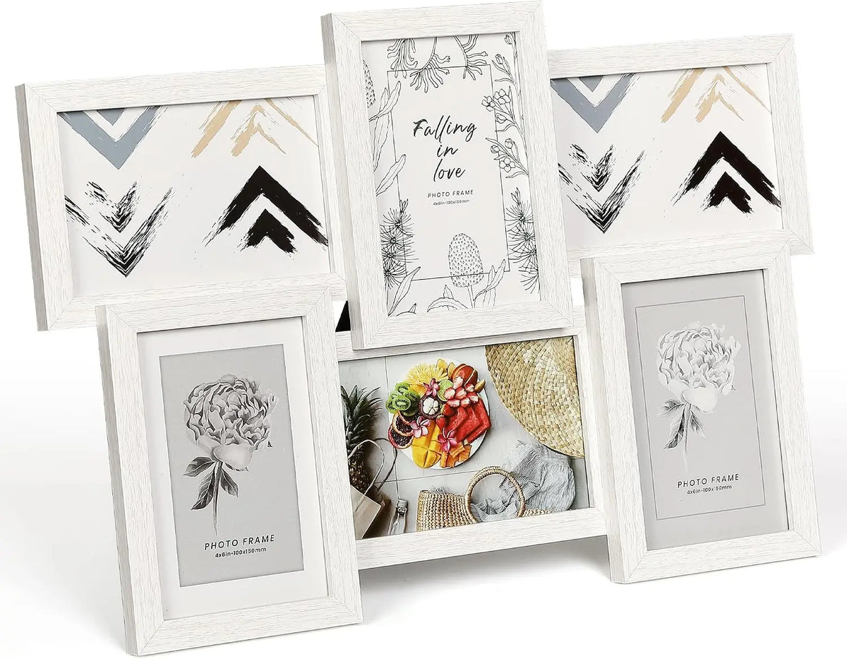 Collage Photo Frame Set for Home Wall Display and Memories
