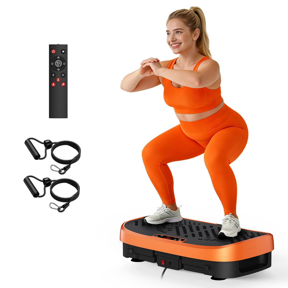Vibration Plate Exercise Machine For Whole Body Fitness And Balance