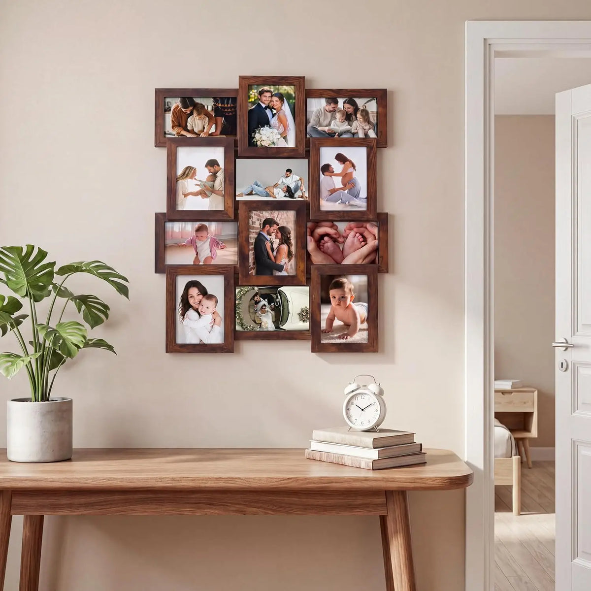 Collage Picture Frame Set for Wall Decor and Home Display