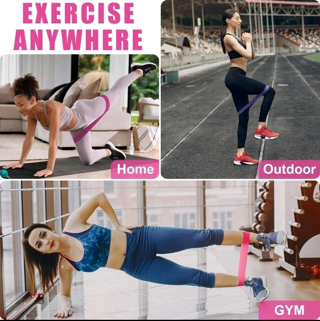 Resistance Exercise Loop Bands for Fitness Yoga and Strength Training