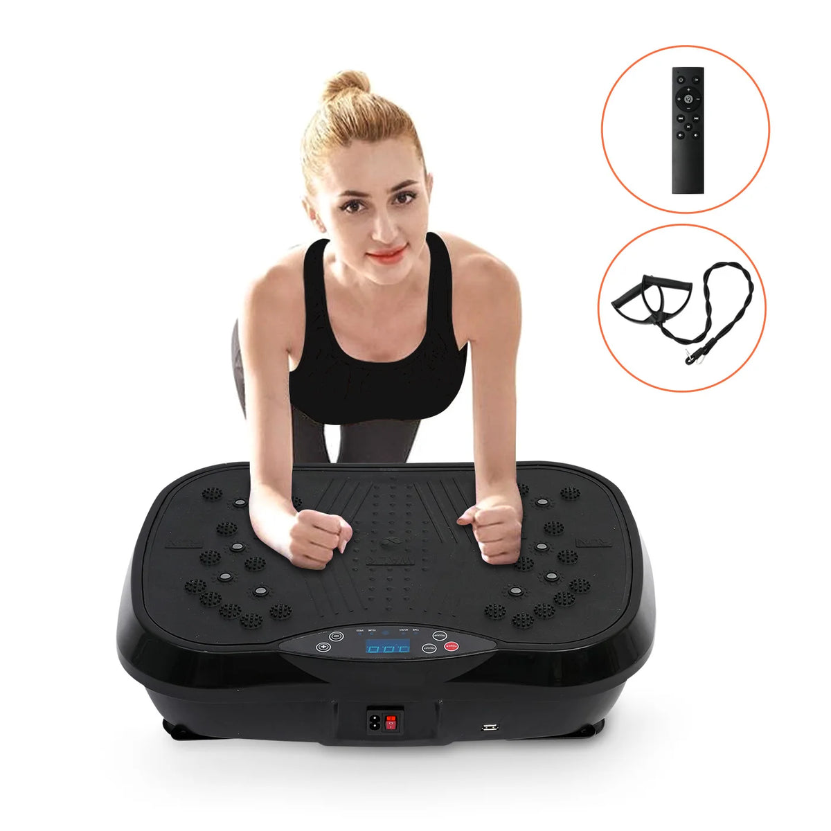 Vibration Plate Exercise Machine For Home Fitness And Weight Loss