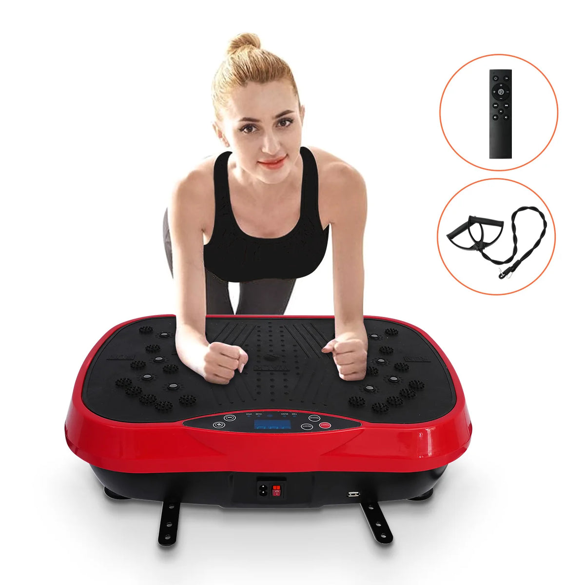 Vibration Plate Exercise Machine For Home Fitness And Weight Loss