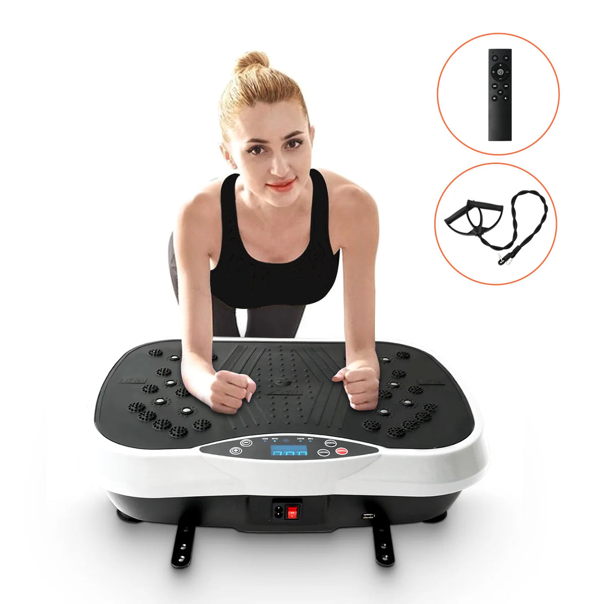 Vibration Plate Exercise Machine For Home Fitness And Weight Loss
