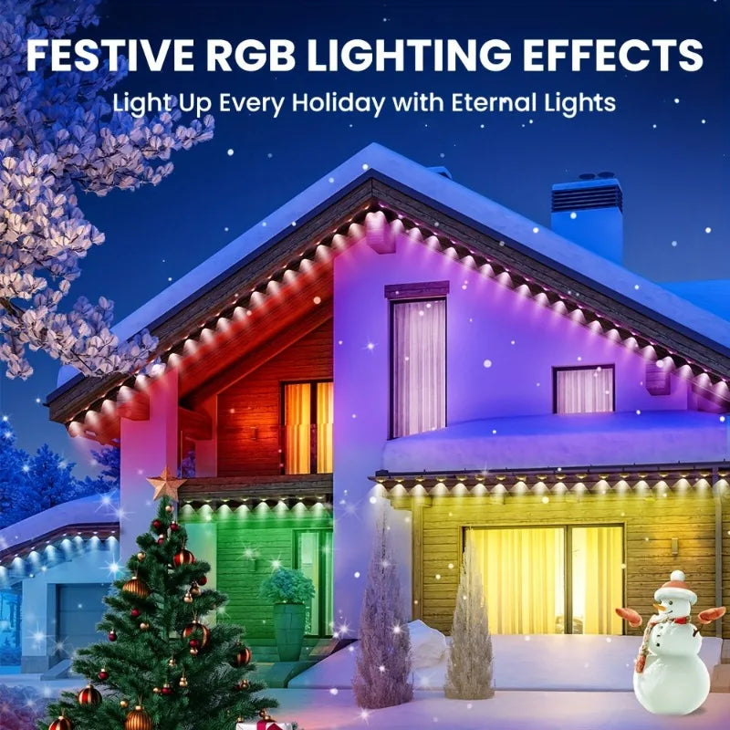 MIMIRGB Smart App Controlled Permanent Outdoor RGB Eaves Lighting