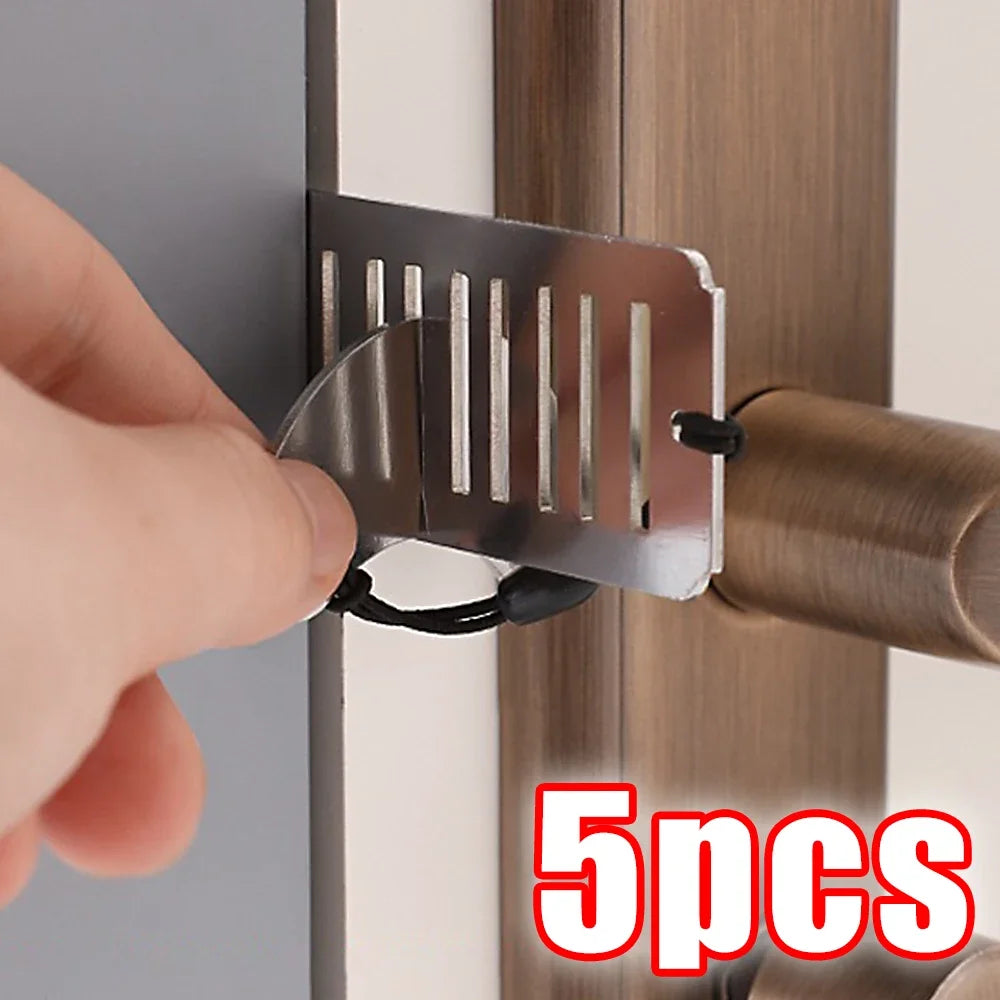 Portable Door Lock Travel Home Security Extra Lock for Additional Privacy and Safety in Room Hotel Apartment Dorm Door Stopper