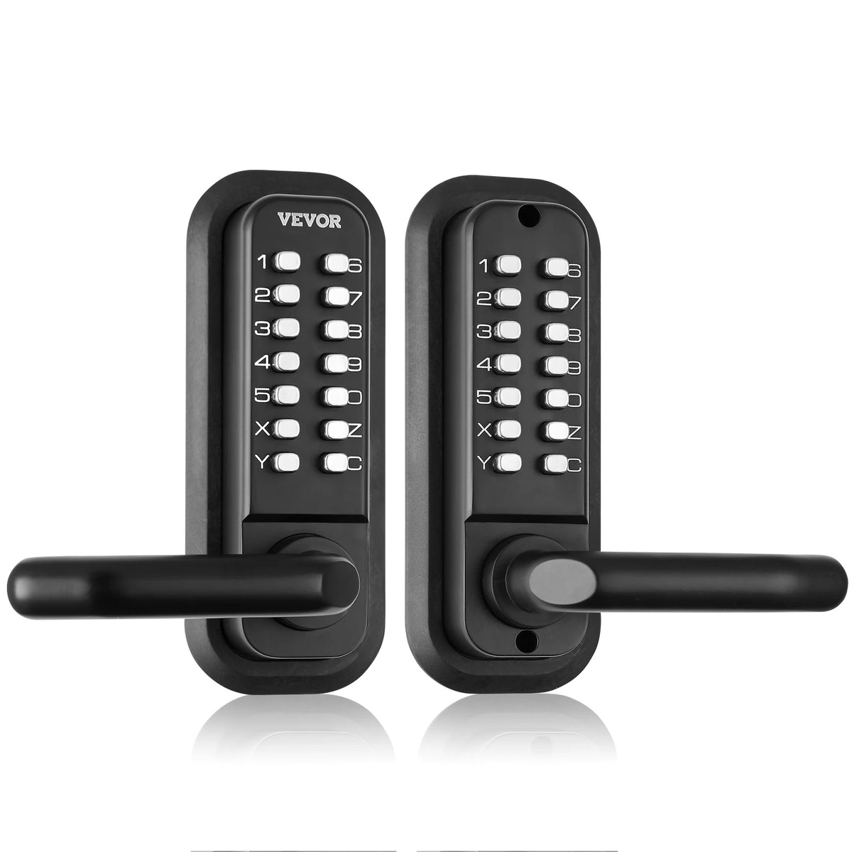 SucceBuy Mechanical Keyless Entry Door Lock With Keypad Handle
