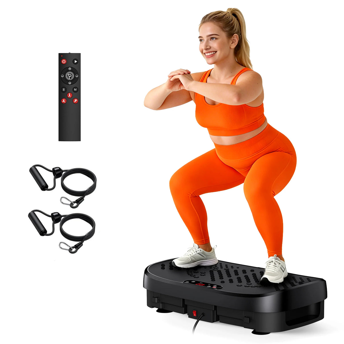 Vibration Plate Exercise Machine For Whole Body Fitness And Balance