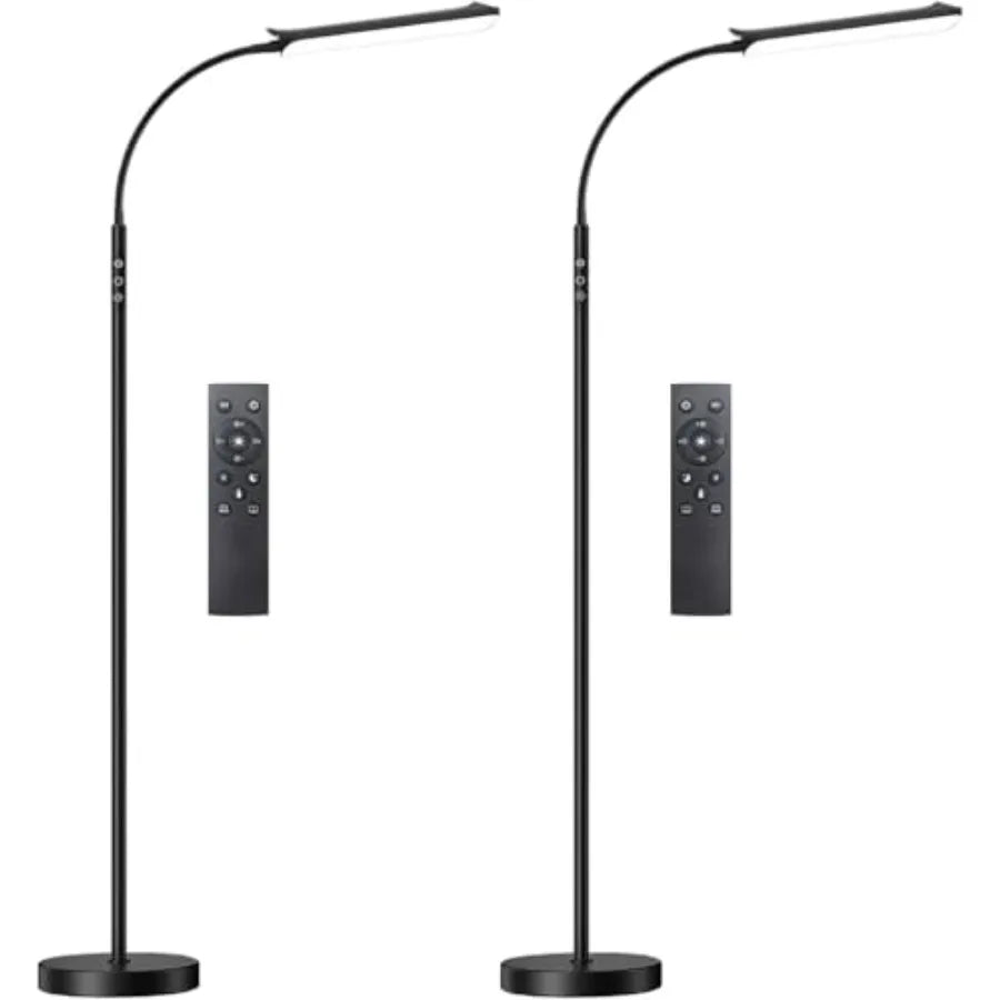 Dimmable LED Floor Lamp With Remote and Touch Controls