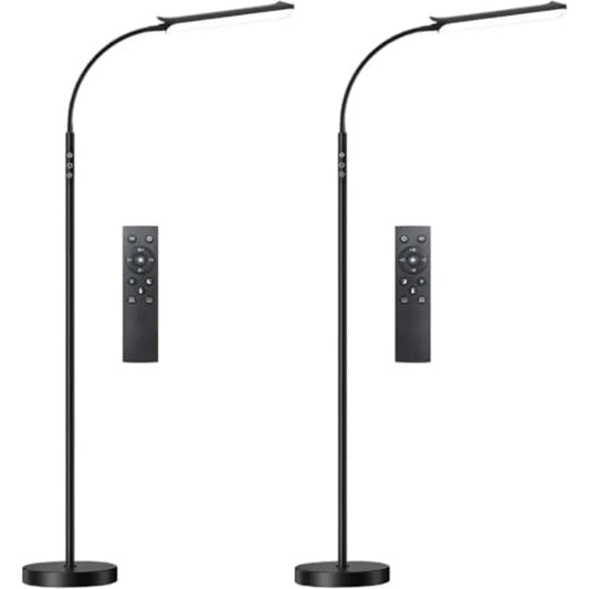 Dimmable LED Floor Lamp With Remote and Touch Controls