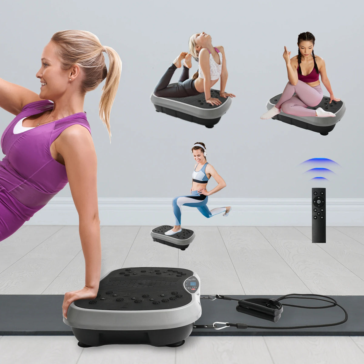 Vibration Plate Exercise Machine For Home Fitness And Weight Loss