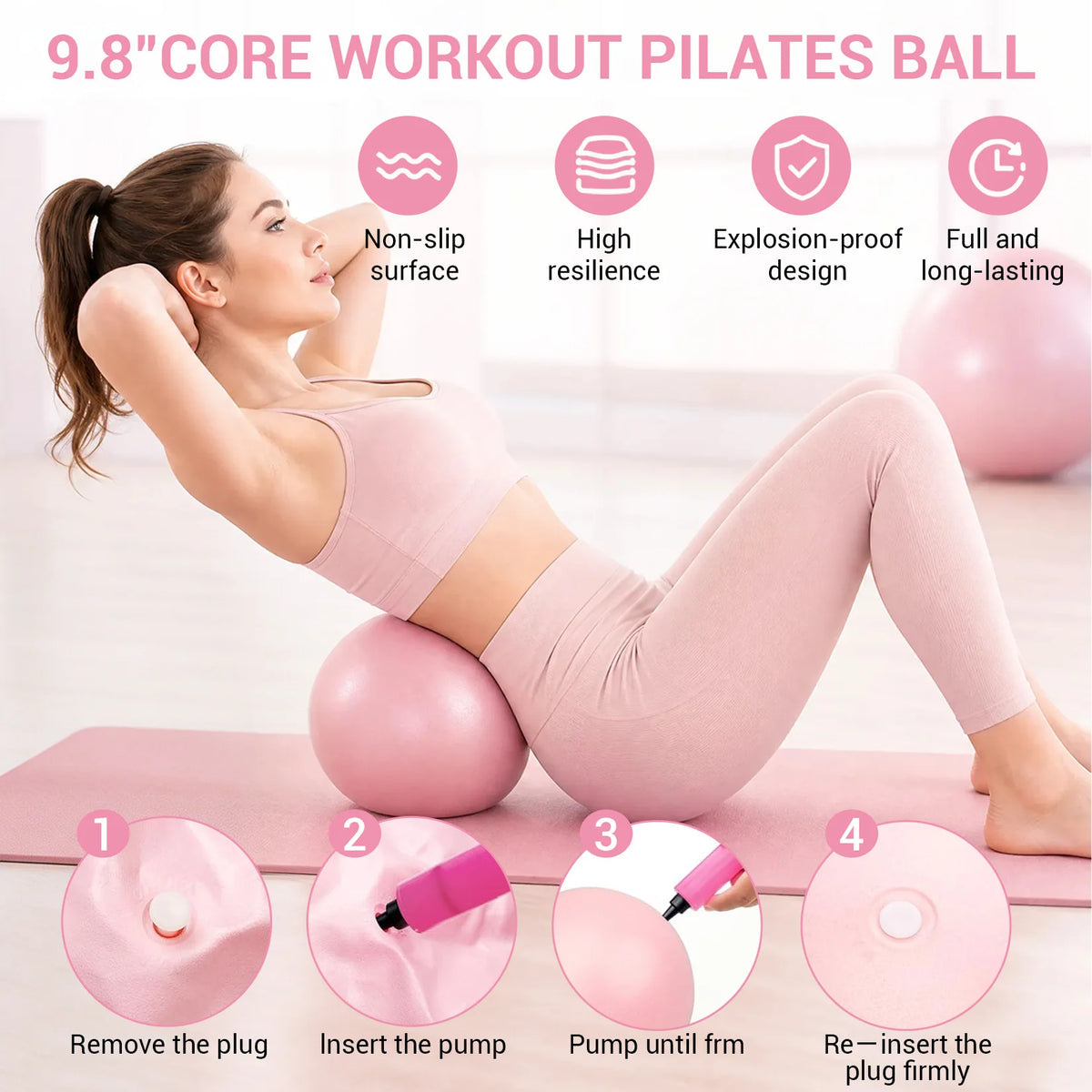 GAOMON Pilates Ring Kit for Full Body Home Workouts