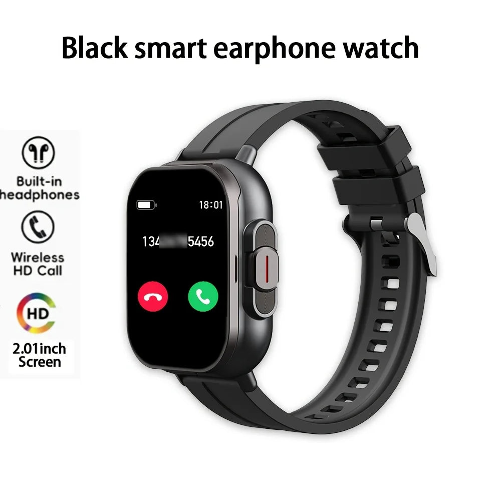 2-In-1 Smartwatch With Wireless Earbuds And Calling Features