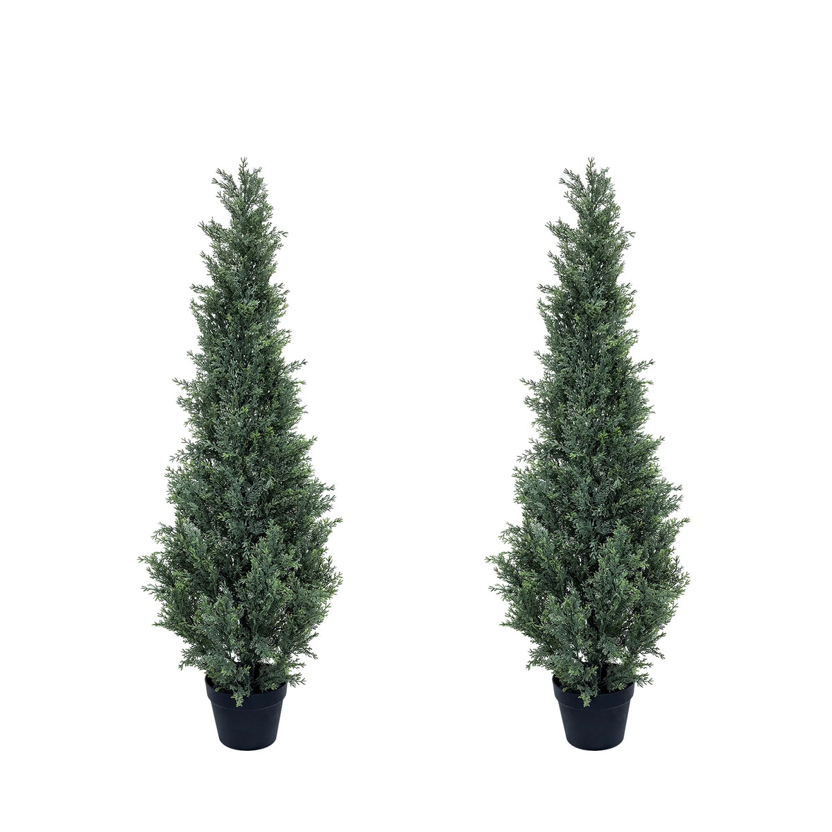 Artificial Cedar Topiary Trees for Indoor and Outdoor Decor