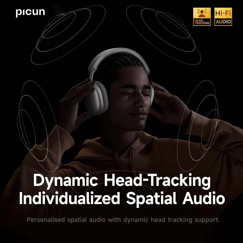 Picun F8 Pro ANC Wireless Headphones With Spatial Audio