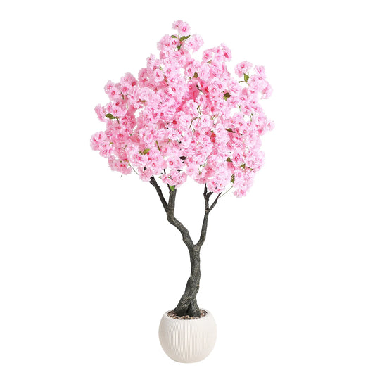 Artificial Cherry Blossom Tree With Realistic Flowers for Home Decor