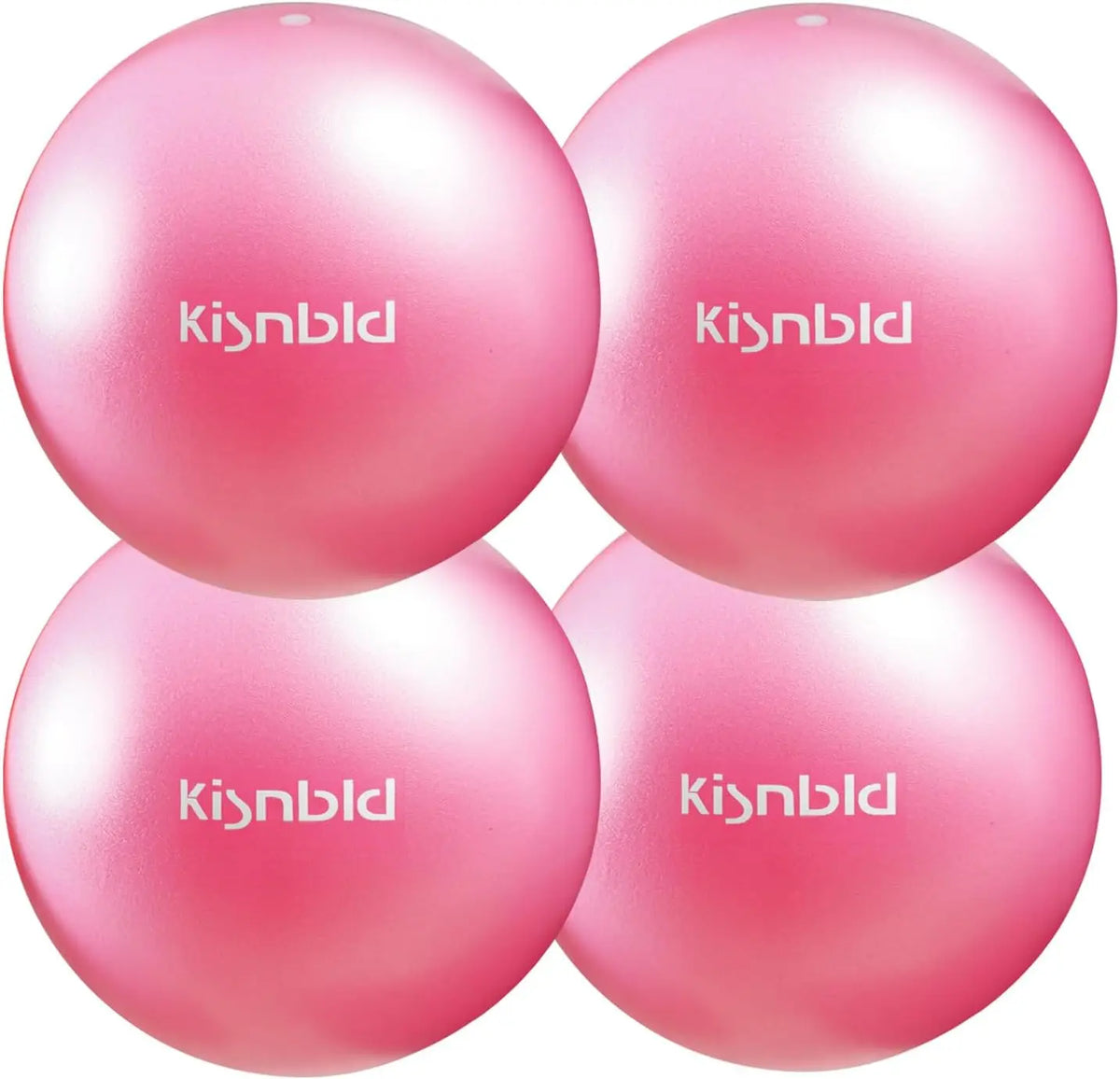 Kisnbld Mini Pilates Ball for Yoga Fitness and Core Workouts