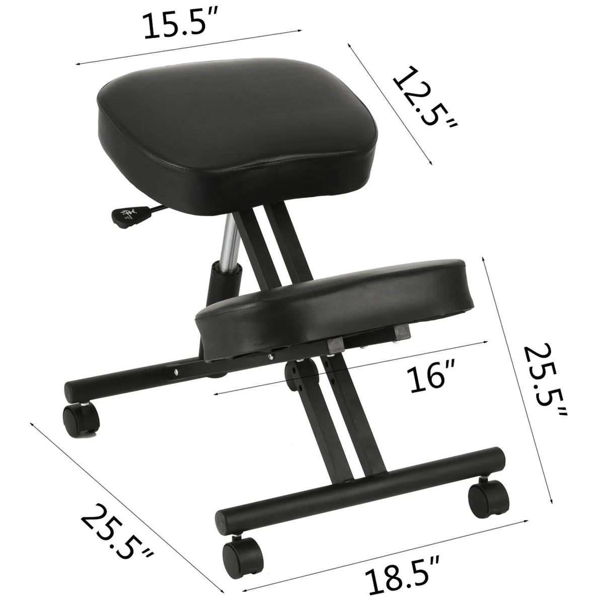 SucceBuy Ergonomic Kneeling Chair With Thick Cushion For Better Posture