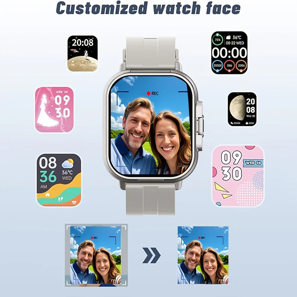 2-In-1 Smartwatch With Wireless Earbuds And Calling Features
