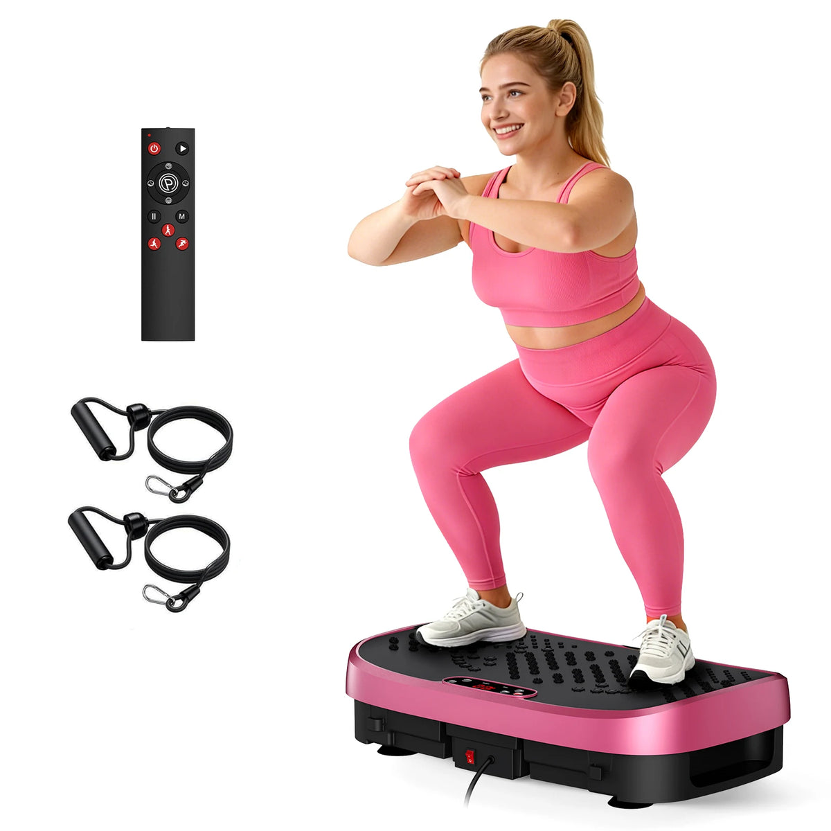 Vibration Plate Exercise Machine For Whole Body Fitness And Balance