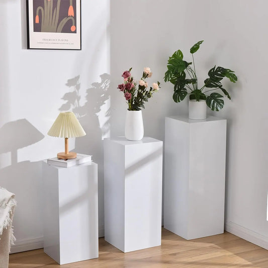 Metal Display Pedestal Stands for Wedding Party Sculpture Decor