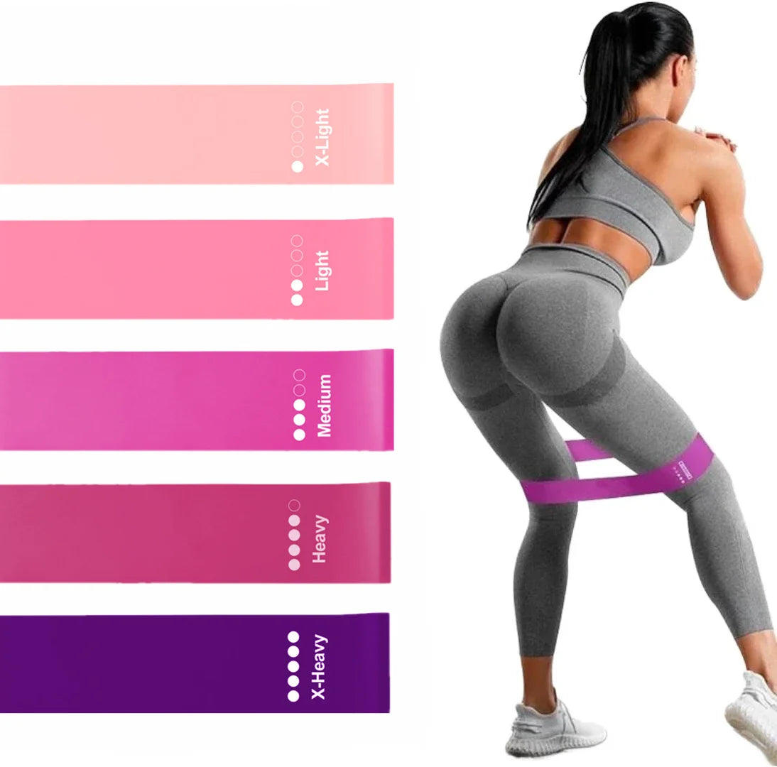 Resistance Exercise Loop Bands for Fitness Yoga and Strength Training