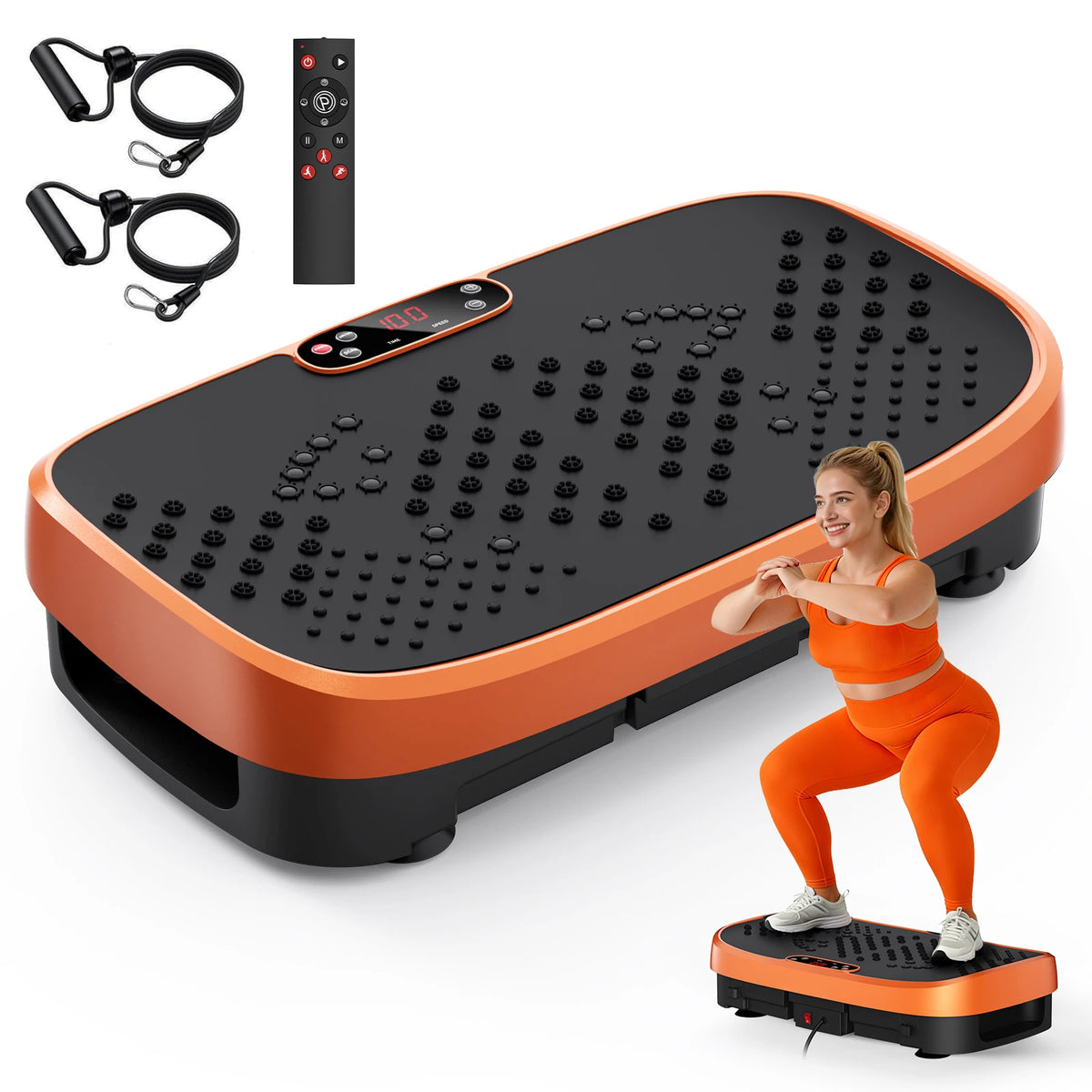 Vibration Plate Exercise Machine For Whole Body Fitness And Balance