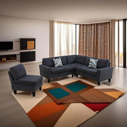 Luxury Living Room Sofa Set for Home and Office Spaces